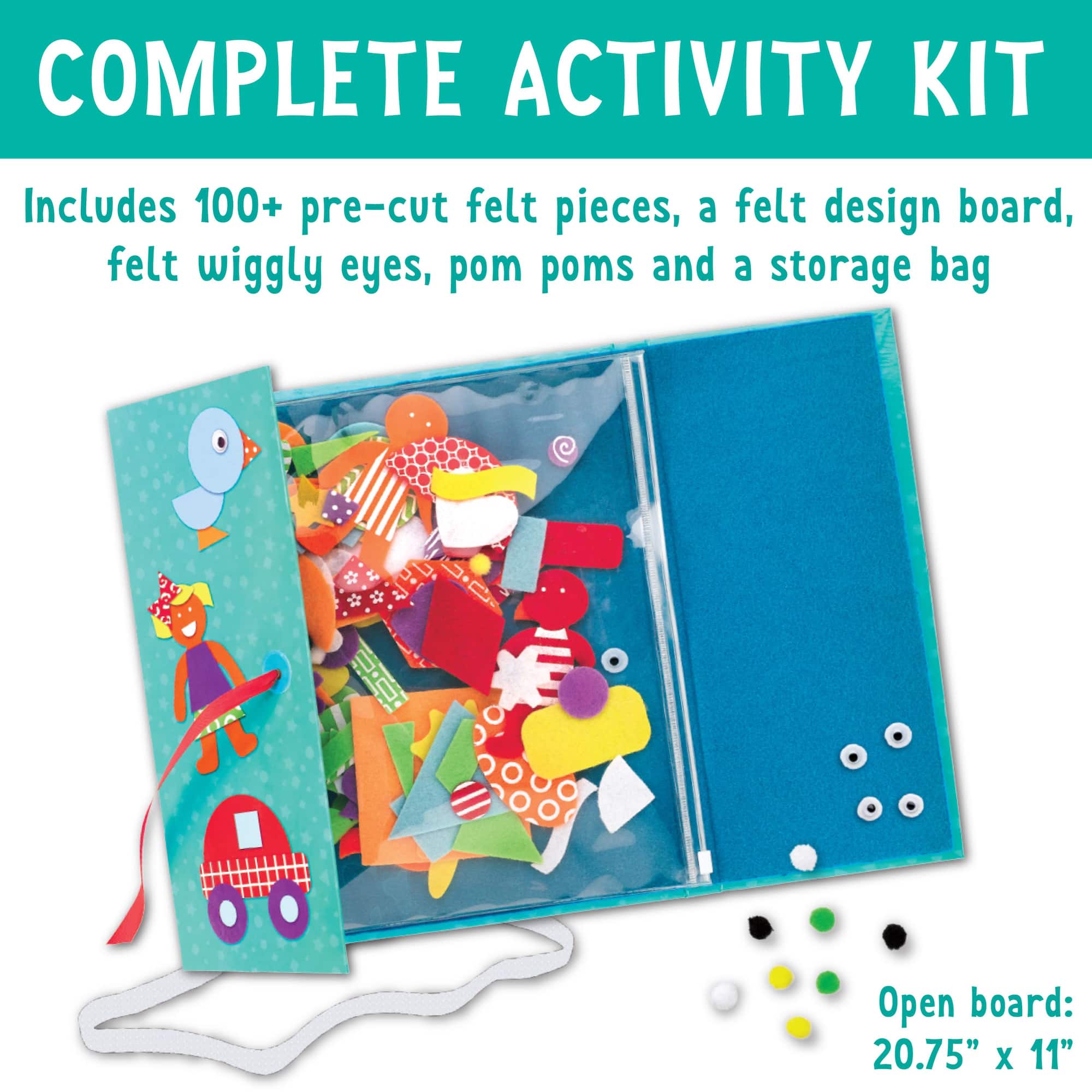 Creativity for Kids® Fun Felt Shapes